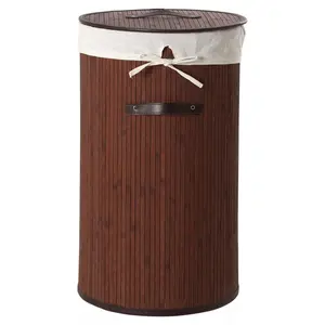 Kayo Bamboo Laundry Hamper with Handles