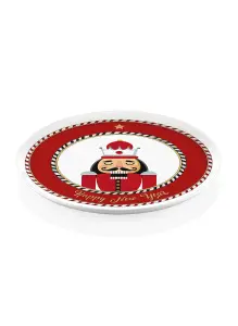 Rozi The Nutcracker Collection Round Serving Platter