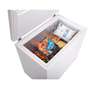 SIA CHF200W 90cm Freestanding 201L White Chest Freezer