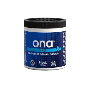 ONA Block Pro Odour Neutraliser - Neutralise Odours Safely, Naturally and Permanently - 170g