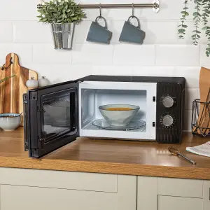 Russell Hobbs Honeycomb Microwave 17 Litre 700W Black Manual RHMM715B