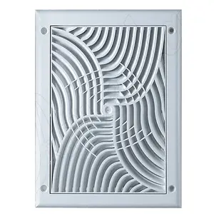 Awenta 150x150mm Wall Ventilation Grille Cover Anti Insects Net Square Shaped