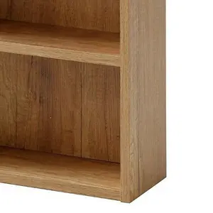 Bathroom Wall Cabinet Shelf 400mm Slimline Shelving Open Storage Unit Oak Effect Classic