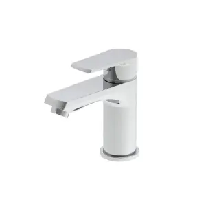 Nes Home Modern Chrome Basin Mono Mixer Tap with Waste