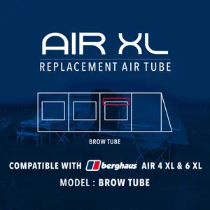 Berghaus Air XL Brow Tube, Compatible with Berghaus 4 & 6 XL inflatable tents