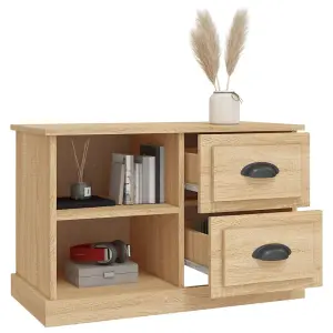 Berkfield TV Cabinet Sonoma Oak 73x35.5x47.5 cm Engineered Wood