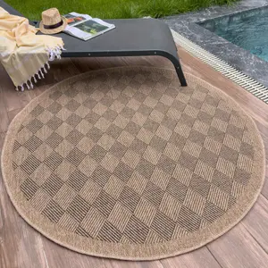 Nature Collection Outdoor Rug in Dark Grey  5300DG