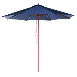 Garden Parasol Blue 2.7 m TOSCANA