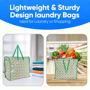 Woven Storage Laundry Bag - Assorted Designs