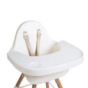 High Chair White/Oak