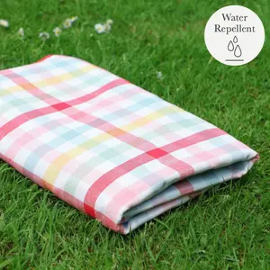 Extra Large Chantilly Pastel Finish Outdoor Picnic Blanket Mat Gift Idea