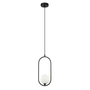 Luminosa Lupus Modern 1 Light Globe Pendant Ceiling Light, G9