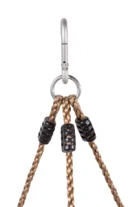 Swingan - 5 Steps Triangle Climbing Rope Ladder - Fully Assembled