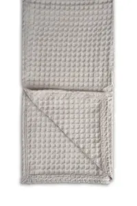 Hotel Waffle Throw Blanket - Taupe, Small