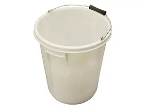 Faithfull Mixing Bucket 25 litre (5 gallon) - White FAI5GBUCKET