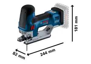 Bosch GST 18V-155 SC 18v Cordless Brushless Jigsaw Barrel Grip Bare GST18V-155