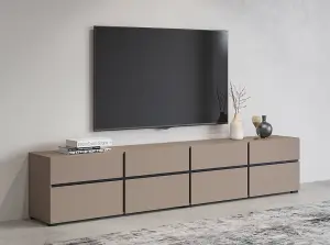 Kross 40 TV Cabinet in Congo - W2250mm H480mm D400mm Sleek Media Storage