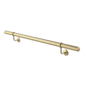 Brass Stair Handrail Kit - 1.2m X 40mm