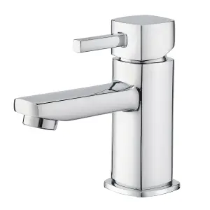 BATHWEST Cloakroom Sink Tap  Chrome Brass Basin Tap  Bathroom Tap Basin Mixer Taps Faucet