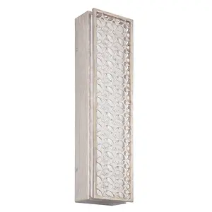 Elstead Kenney LED 4 Light Indoor Wall Light Silver