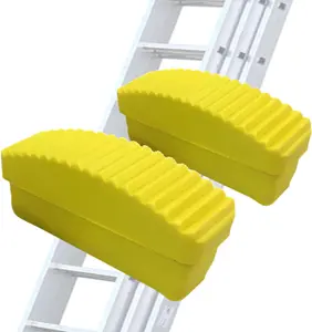 Ladder Feet Step Ladder Feet Rubber Replacement Non-Slip For Aluminum Ladders 84mm x 22mm