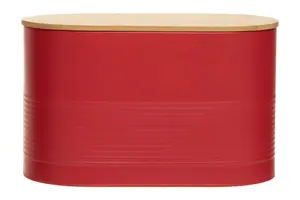 Maison by Premier Alton Red Bread Bin