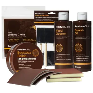 Furniture Clinic Ultimate Wood Maintenance Kit