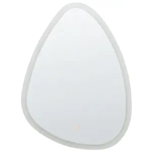 LED Bathroom Mirror BETHUNE Silver