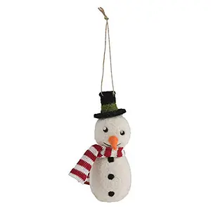 N/FELTING SNOWMAN - Needle Felting Kit: Christmas: Snowman - Trimits