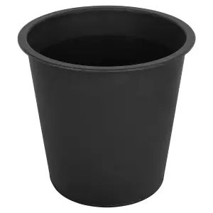 Plant Pot BALZO Synthetic Material Black