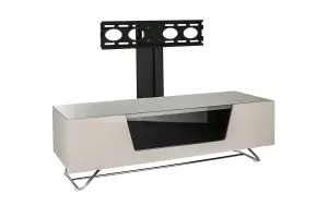 Chromium TV-Stand Ivory + Bracket