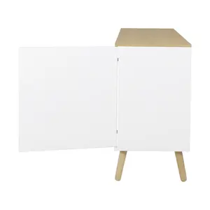 Dot Sideboard White/Oak