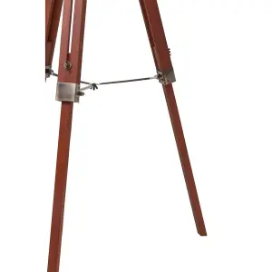 Interiors by Premier Malvern Tripod Floor Lamp With Brown Base