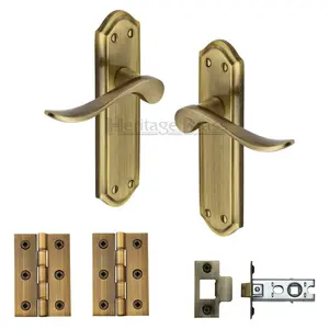 Sandown Door Handle Kit Antique