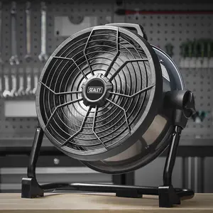 Sealey 2-in-1 Cordless/Corded 16" High Velocity Drum Fan 20V SV20 Series Kit HVD16CCOMBO