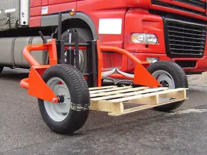 LiftMate Very Heavy Duty Pallet Pump Truck for Rough Terrain, 1500kg Capacity, Jack Trolley