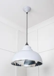 Smooth Nickel Harborne Pendant in Birch