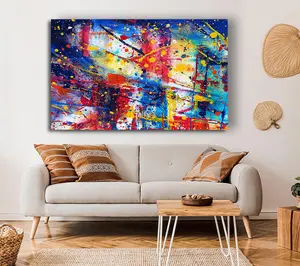 The Splatter Of The Bridge Canvas Print Wall Art - Medium 20 x 32 Inches