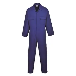 Portwest Mens Euro Work Polycotton Coverall (S999) / Workwear (Pack of 2)