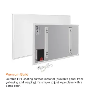 Mirrorstone 580W NXT Gen Infrared Heating Panel For Wall Installation