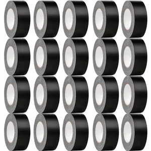 Hardys 20-Pack Duct Tape (L)50m (W)50mm - 220um Thick, Waterproof Backing, Extra Strong Adhesive Formula, Easy Tear Perforations