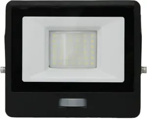 Extrastar 30W LED Floodlight PIR Motion Sensor, IP65, 6500K, 2560 lumens, time delay adjustment