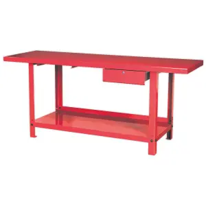 Sealey Workbench Steel 2 Meters With 1 Drawer Bottom Shelf 900kg Capacity AP3020