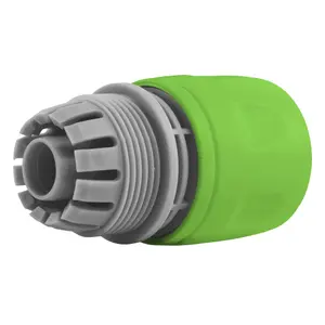 Pack of two universal garden hose female hose connectors-links to all other brands