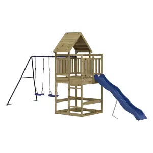 Berkfield Outdoor Playset Impregnated Wood Pine