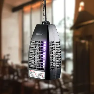 GEEPAS Bug Zapper 4W Electric Mosquito Zapper, UV Light Fly Killer Indoor use, for Home, Patio, Garden, Kitchen