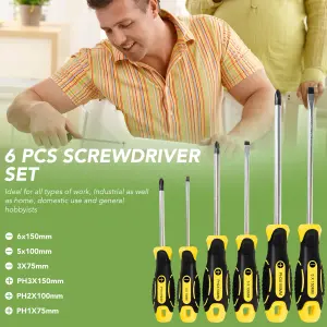 BLOSTM Screwdriver Set - 6 Pieces