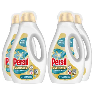 Persil Ultimate Liquid Detergent Fresh & Mild Stain Removal 31 Washes 837ml, 4pk