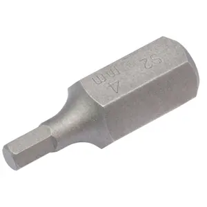 Draper Expert 4mm x 30mm Hexagonal 10mm Insert Bit for Mechanic's Bit Sets 33325