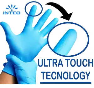 1000  Disposable Gloves - Extra Large - Vinyl with 10% Nitrile latex and Powder Free